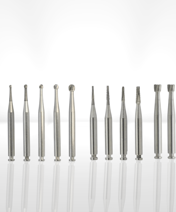 Freze carbura RA extradure pentru contraunghi, lungime 22mm