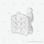 Set bracketi ceramici autoligaturanti INTELIGATE PLUS 5x5 - US Ortho - imagine 3
