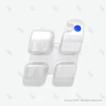 Set bracketi safir PURIFY II 5x5 - US Ortho - imagine 2