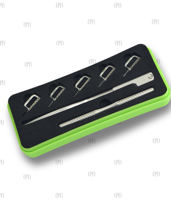 Set manual pentru stripping interdentar/slefuire interproximala cu accesorii WestCode IPR