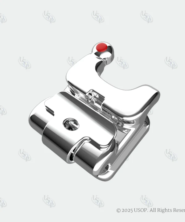 Set bracketi metalici autoligaturanti INTELIGATE M 5x5 - US Ortho